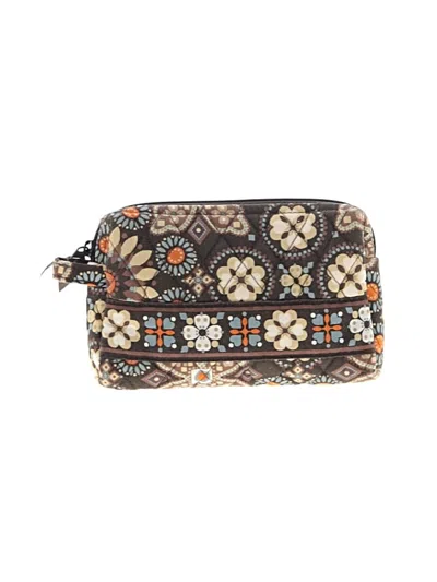 Pre-owned Vera Bradley Makeup Bag In Brown
