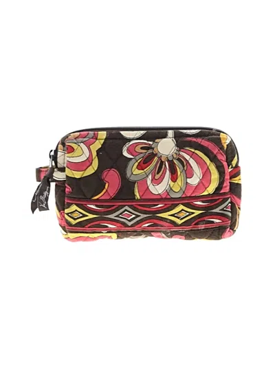 Pre-owned Vera Bradley Makeup Bag In Burgundy
