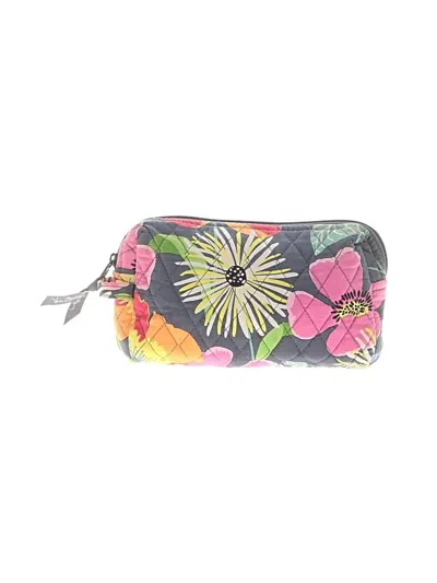 Pre-owned Vera Bradley Makeup Bag In Gray