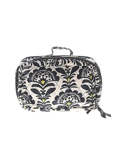 Pre-owned Vera Bradley Makeup Bag In Gray