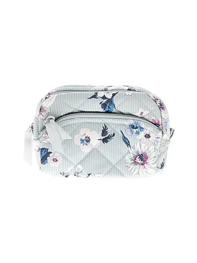 Pre-owned Vera Bradley Makeup Bag In Gray