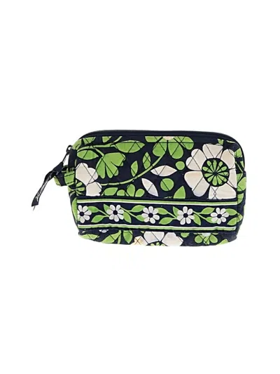 Pre-owned Vera Bradley Makeup Bag In Green