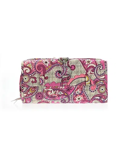 Pre-owned Vera Bradley Makeup Bag In Pink