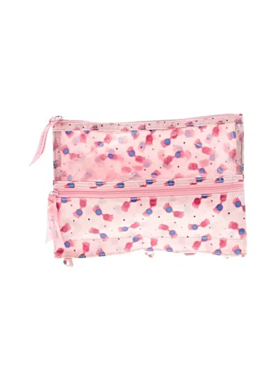 Pre-owned Vera Bradley Makeup Bag In Pink