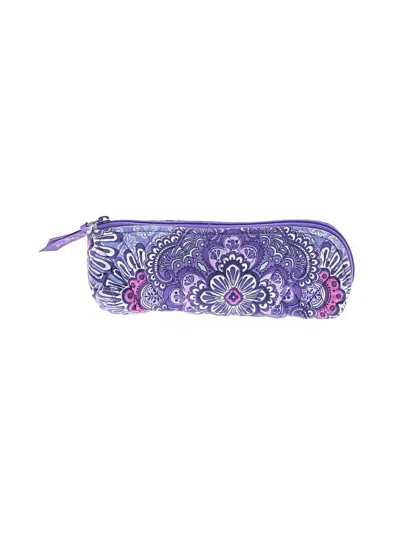 Pre-owned Vera Bradley Makeup Bag In Purple