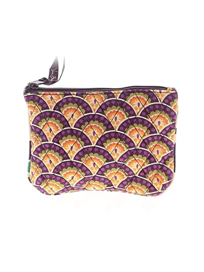 Pre-owned Vera Bradley Makeup Bag In Purple