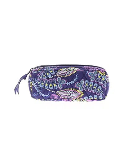 Pre-owned Vera Bradley Makeup Bag In Purple