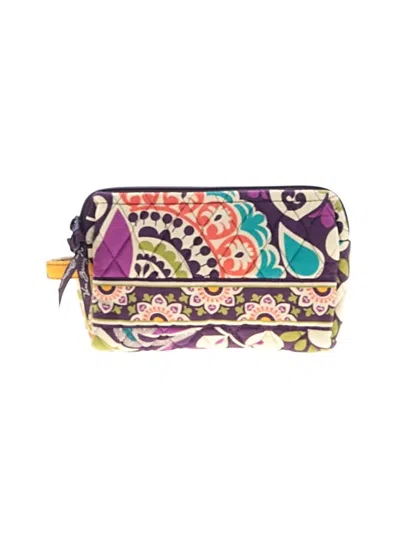Pre-owned Vera Bradley Makeup Bag In Purple