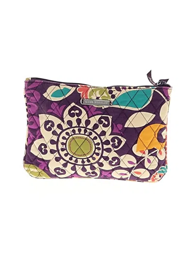 Pre-owned Vera Bradley Makeup Bag In Purple