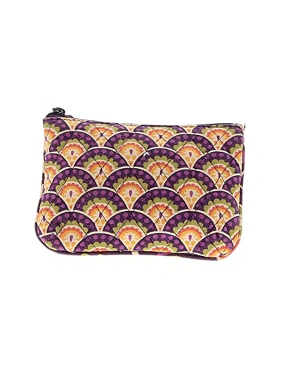 Pre-owned Vera Bradley Makeup Bag In Purple