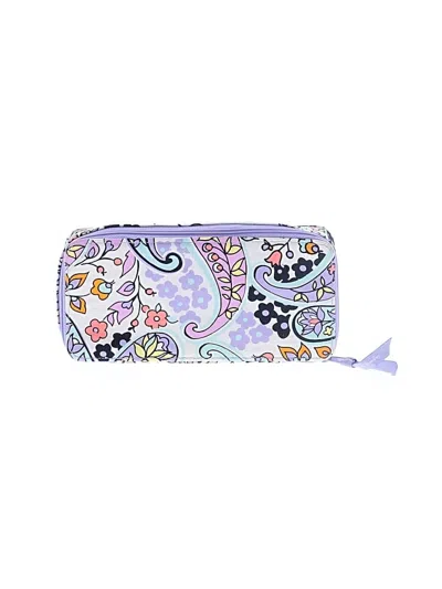 Pre-owned Vera Bradley Makeup Bag In Purple