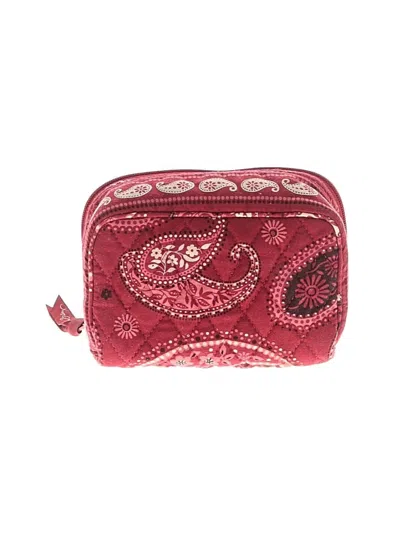 Pre-owned Vera Bradley Makeup Bag In Red