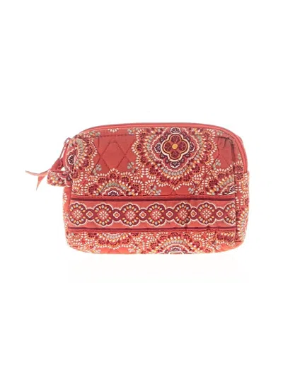 Pre-owned Vera Bradley Makeup Bag In Red