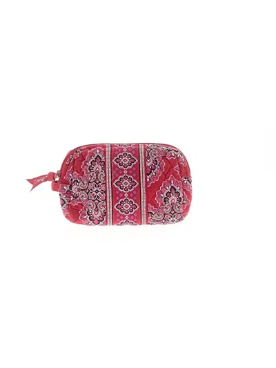Pre-owned Vera Bradley Makeup Bag In Red