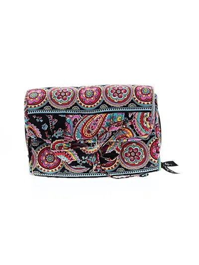 Pre-owned Vera Bradley Makeup Bag In Teal