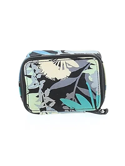 Pre-owned Vera Bradley Makeup Bag In Teal