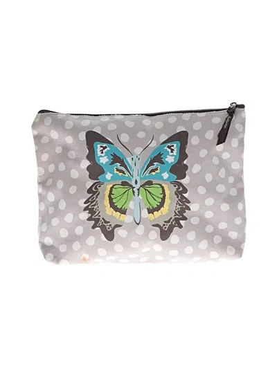 Pre-owned Vera Bradley Makeup Bag In White
