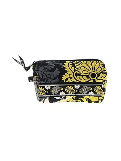 Pre-owned Vera Bradley Makeup Bag In Yellow