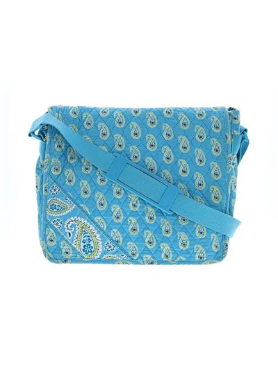 Pre-owned Vera Bradley Messenger In Blue