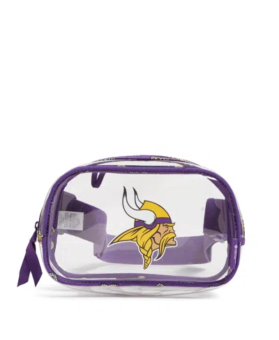 Vera Bradley Minnesota Vikings Clear Small-belt Bag In Purple