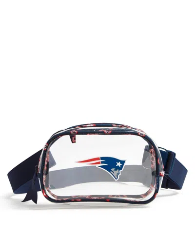 Vera Bradley New England Patriots Clear Small-belt Bag In Blue