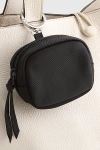 Vera Bradley Nylon Zip Earbud Bag Charm In Moonless Night At Urban Outfitters In Black