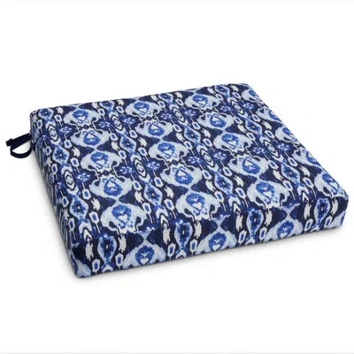 Vera Bradley Outdoor 3'' Dining Chair Seat Cushion In Ikat Island