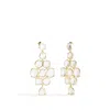 Vera Bradley Outlet 14k Gold Plated Chandelier Earrings In Gold