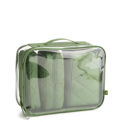 Vera Bradley Outlet Clear 4-piece Cosmetic Set In Multi