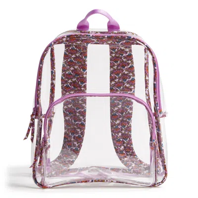 Vera Bradley Outlet Clear Backpack In Multi