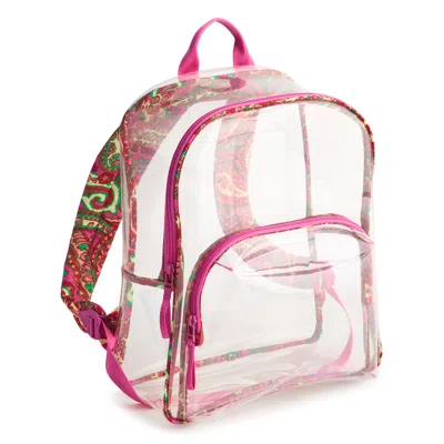Vera Bradley Outlet Clear Backpack In Multi