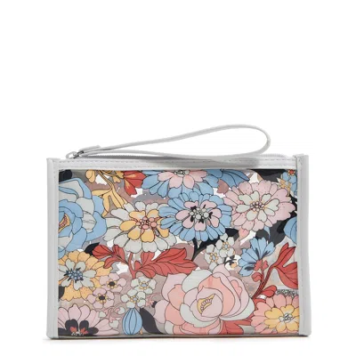 Vera Bradley Outlet Clear Beach Wristlet In Multi