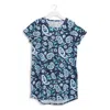 Vera Bradley Outlet Cotton Blend Short-sleeved Night Dress In Multi