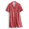 Vera Bradley Outlet Cotton Button-down Night Dress In Multi