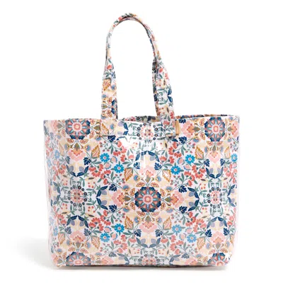 Vera Bradley Outlet Cotton City Shopper Tote Bag In Multi