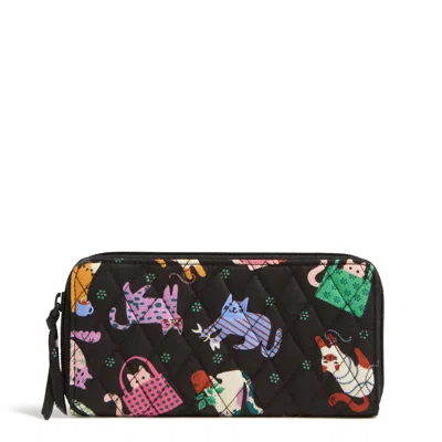 Vera Bradley Outlet Cotton Essential Continental Wallet In Multi
