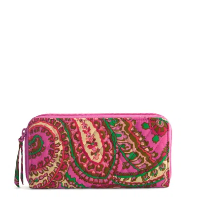 Vera Bradley Outlet Cotton Essential Continental Wallet In Multi