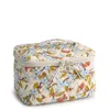 Vera Bradley Outlet Cotton Essential Large Brush Up Cosmetic Bag