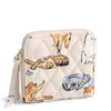 Vera Bradley Outlet Cotton Essential Small Zip-around Wallet In Neutral
