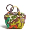 Vera Bradley Outlet Cotton Essential Tote Bag Charm In Multi