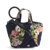 Vera Bradley Outlet Cotton Essential Tote Bag Charm In Multi