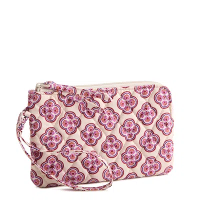 Vera Bradley Outlet Cotton Essential Zip Wristlet