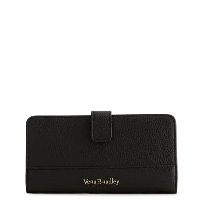 Vera Bradley Outlet Cotton Finley Wallet In Black