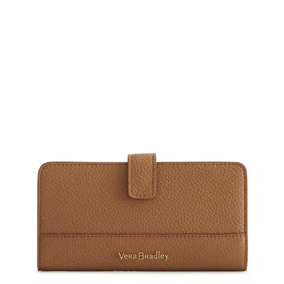 Vera Bradley Outlet Cotton Finley Wallet In Brown