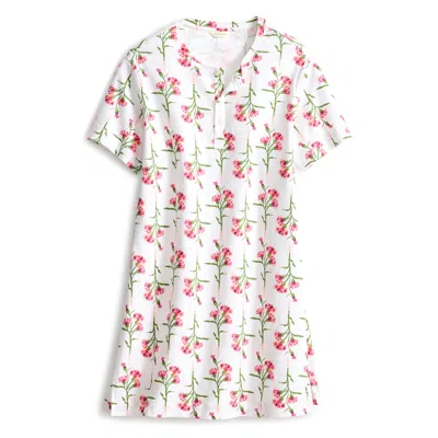 Vera Bradley Outlet Cotton Henley Night Dress In Multi