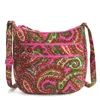 Vera Bradley Outlet Cotton Heritage Trio Zip Hipster Crossbody Bag