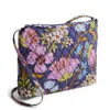 Vera Bradley Outlet Cotton Large Hipster Crossbody Bag In Multi