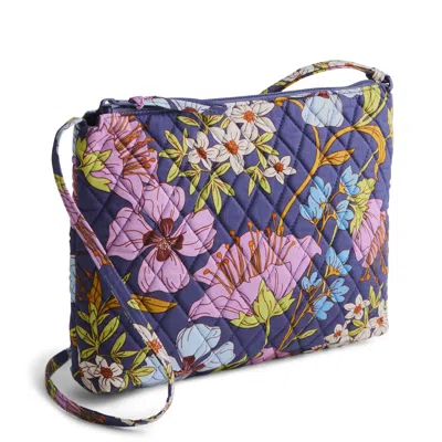 Vera Bradley Outlet Cotton Large Hipster Crossbody Bag In Multi