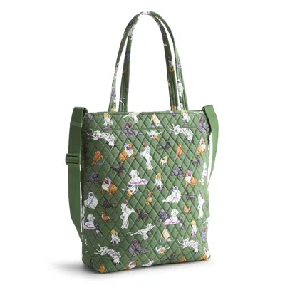 Vera Bradley Outlet Cotton Large North South Tote Bag In Multi