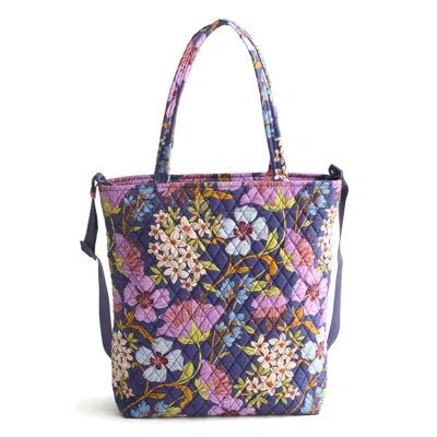 Vera Bradley Outlet Cotton Large North South Tote Bag In Multi